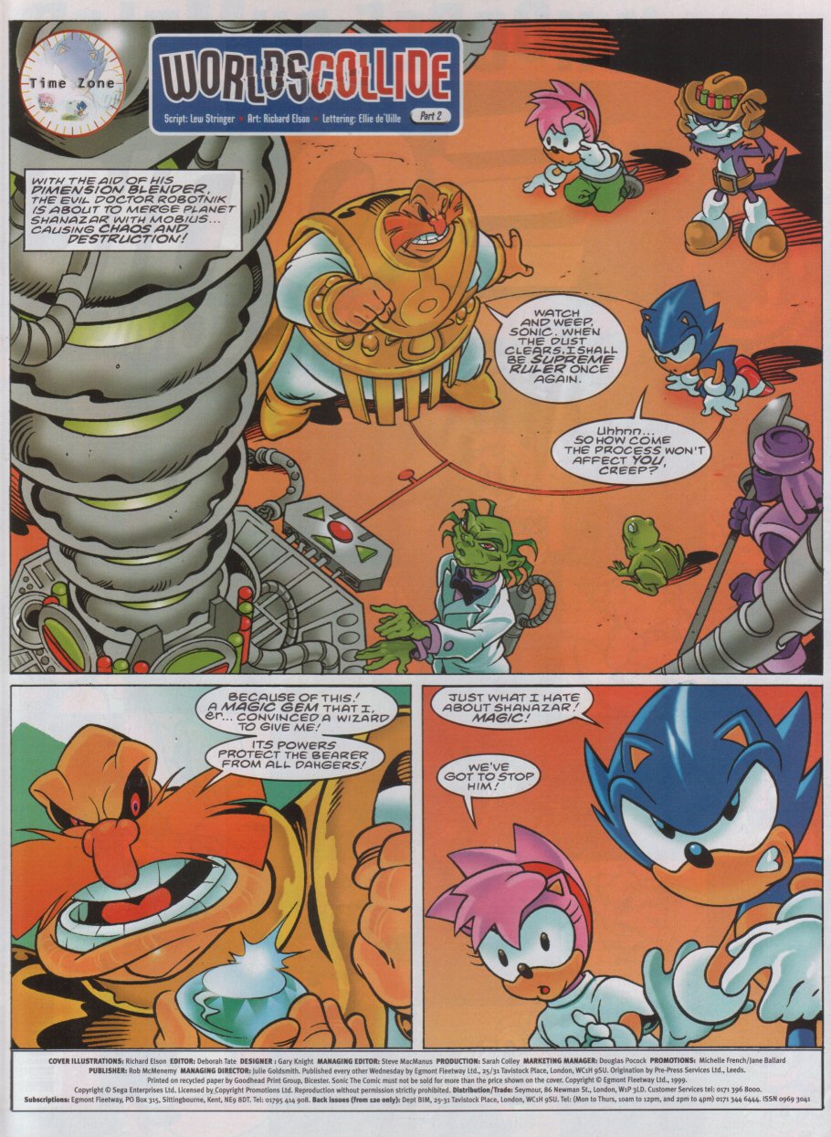 Sonic - The Comic Issue No. 165 Page 1
